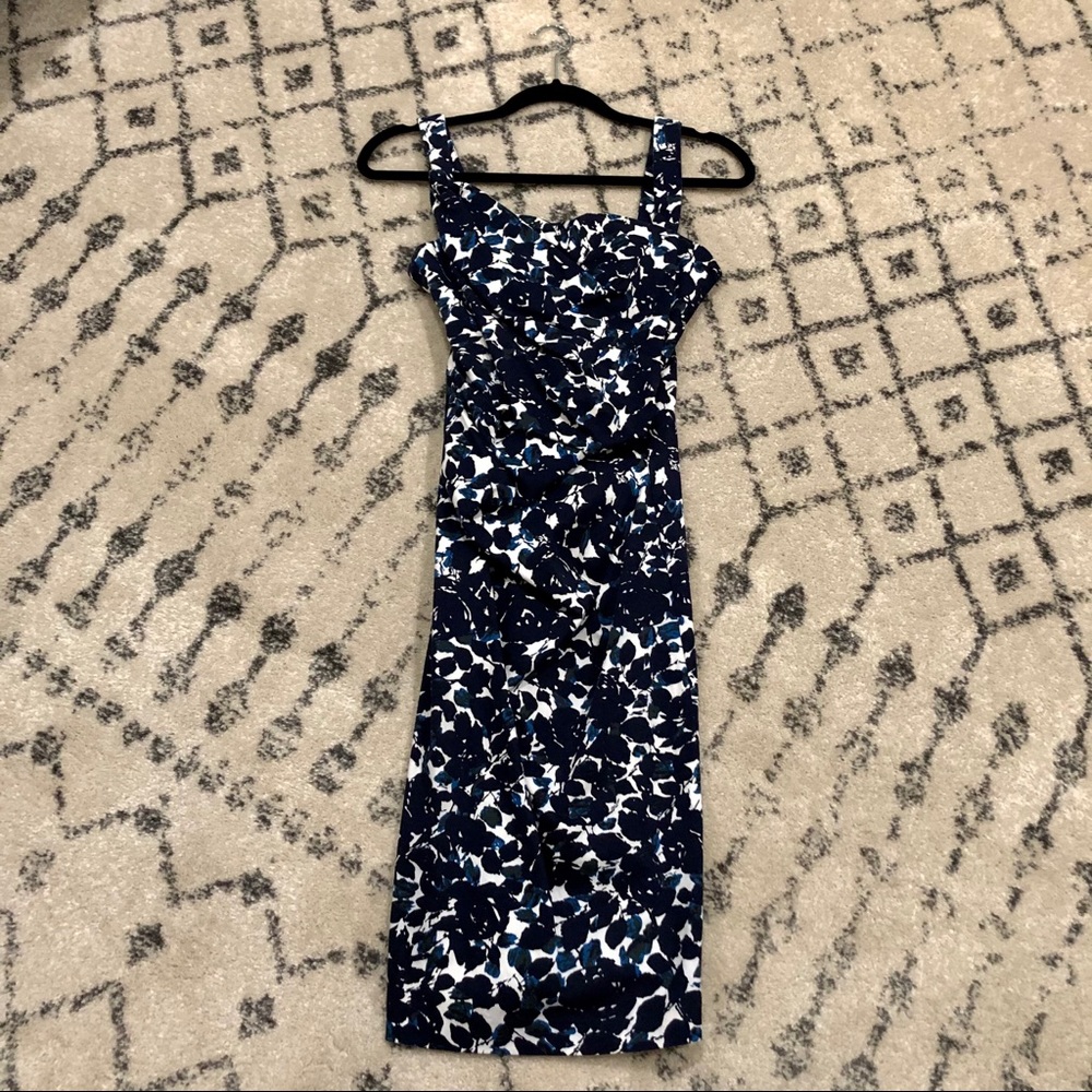 Maggie London Navy Blue Sheath Dress